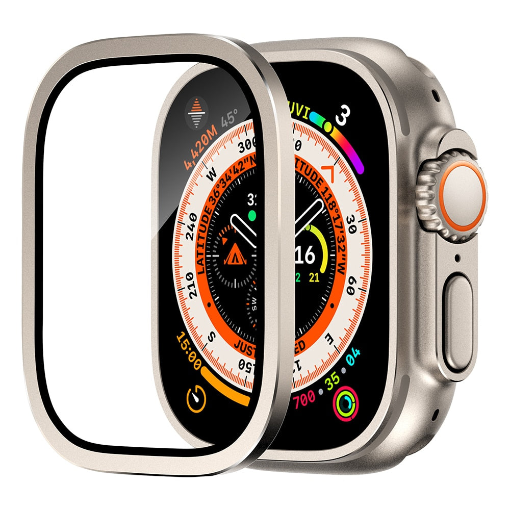 Tempered Glass cover For Apple Watch Ultra - Wristwatchstraps.co