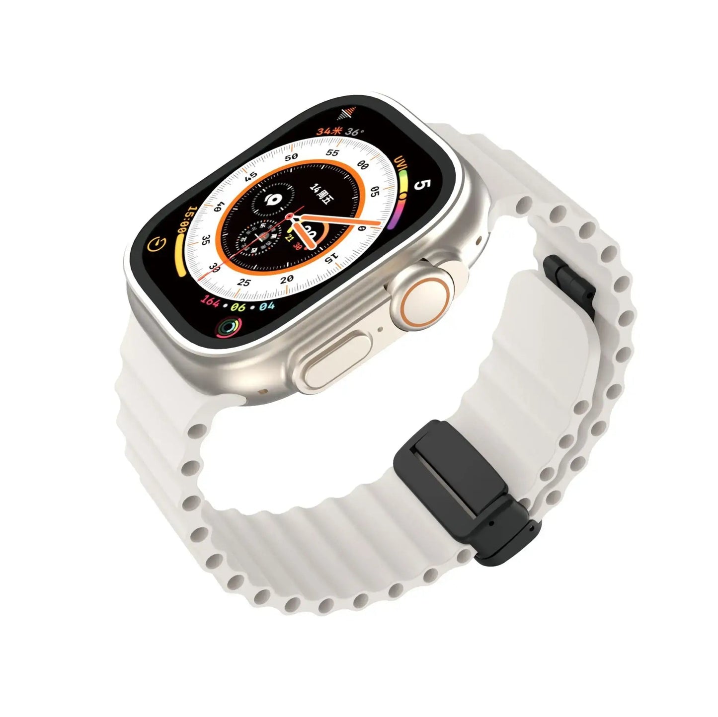 Apple Watch Silicone Strap - Soft Flexible Magnetic Design BandsCo Straps