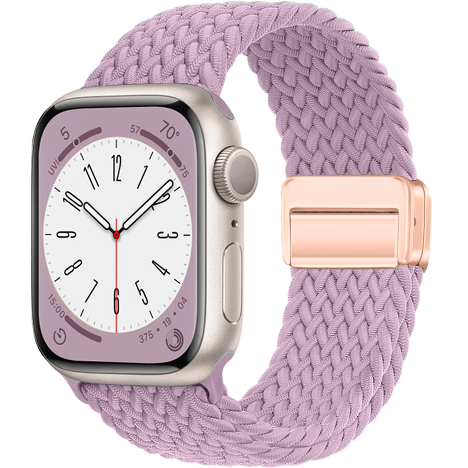 Modal- Active Nylon Watch Band for Apple Watch® 42mm and 44mm - Pink or  White
