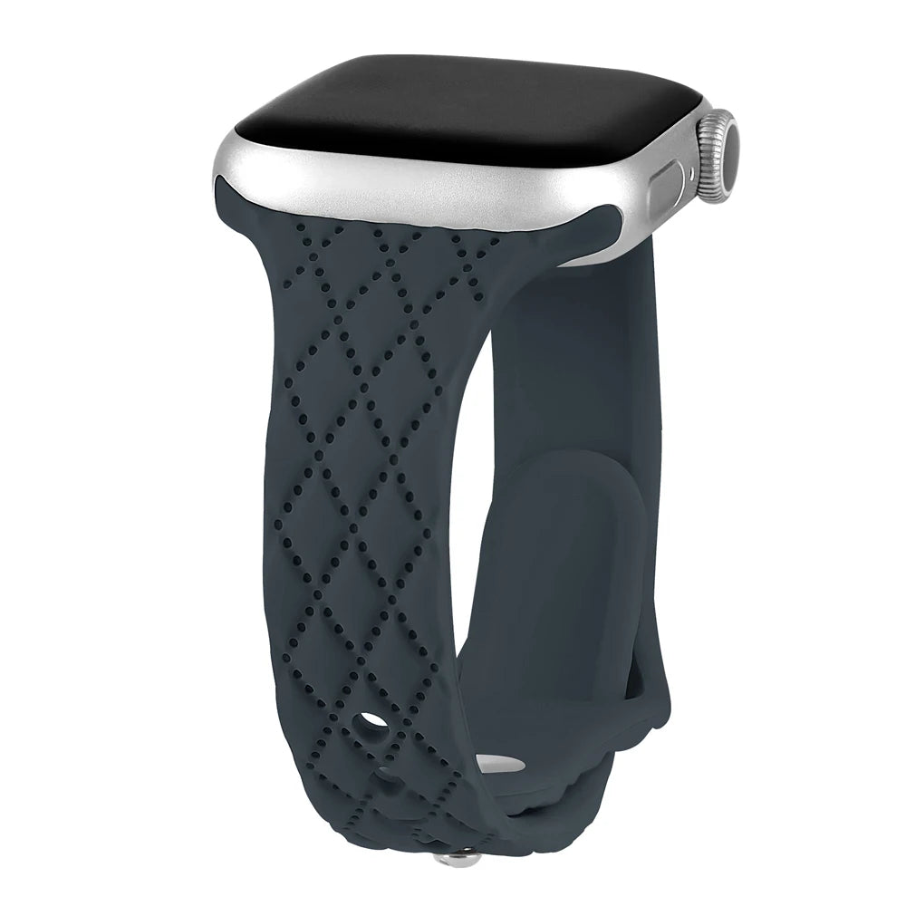 Slim Soft Silicone Strap for Apple Watch - Wristwatchstraps.co