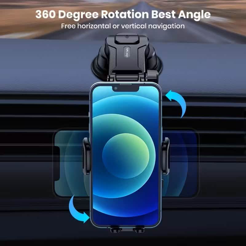 TOPK D38C Car Phone Holder – Adjustable Dashboard Mount DailySale