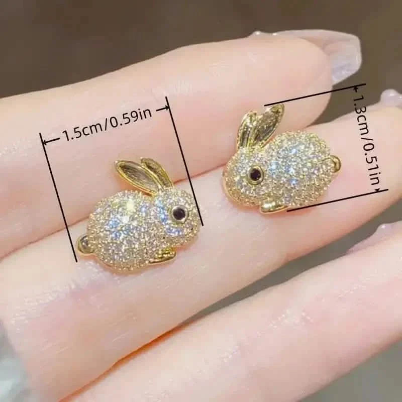 Adorable Rabbit-shaped Earrings DailySale