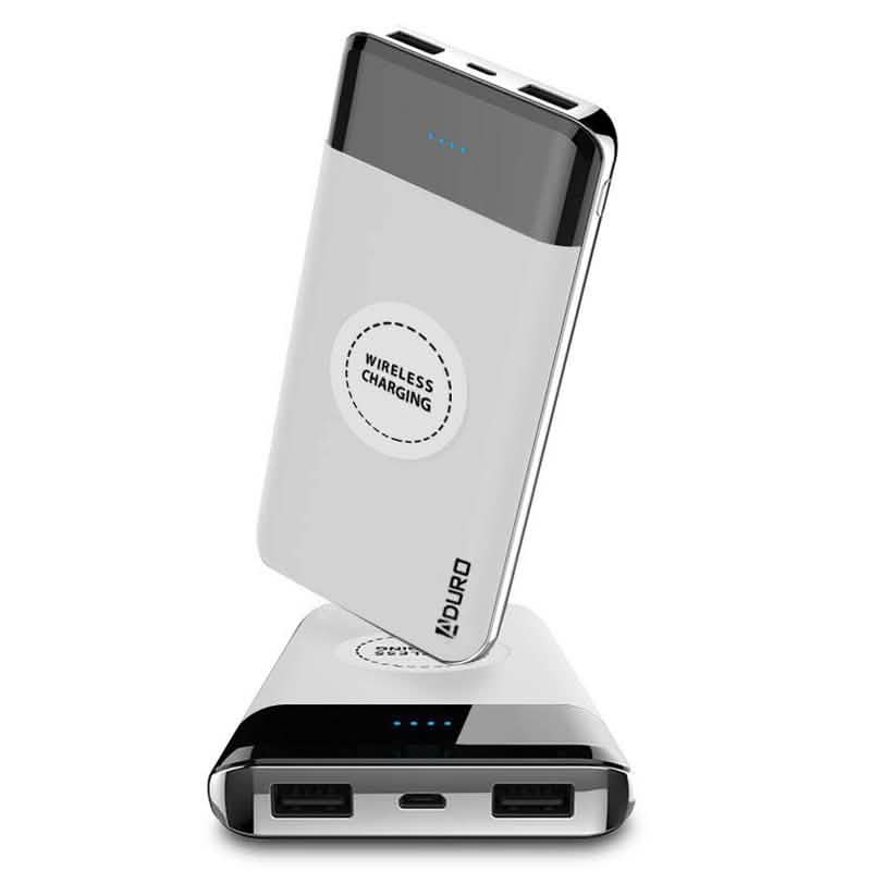 Aduro PowerUp Wireless Charging 10,000mAh Dual-USB Backup Battery DailySale