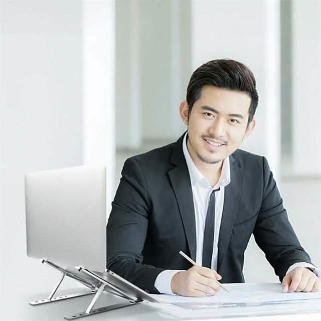 Aluminum Alloy Foldable Portable Laptop Stand DailySale