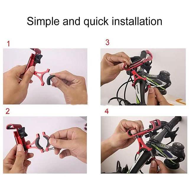 Aluminum Alloy Motorcycle Mobile Phone Holder DailySale