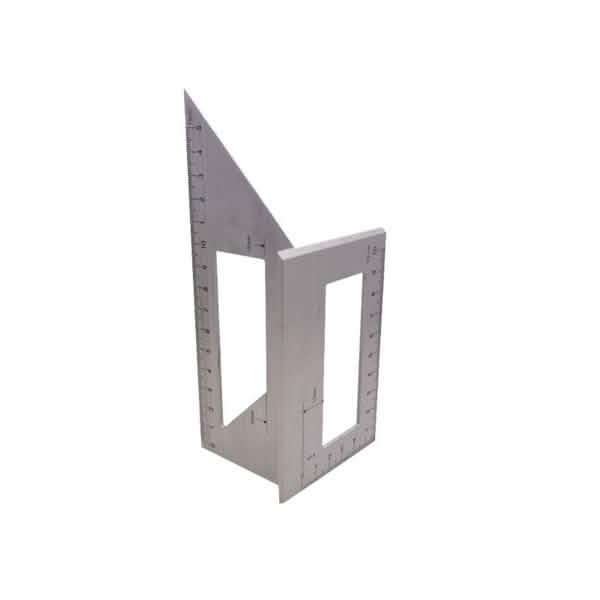 Aluminum Alloy Wooden Square Multifunction Ruler DailySale