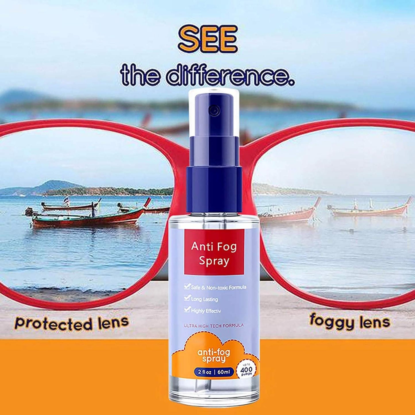 Anti-Fog Spray Agent for Glasses DailySale