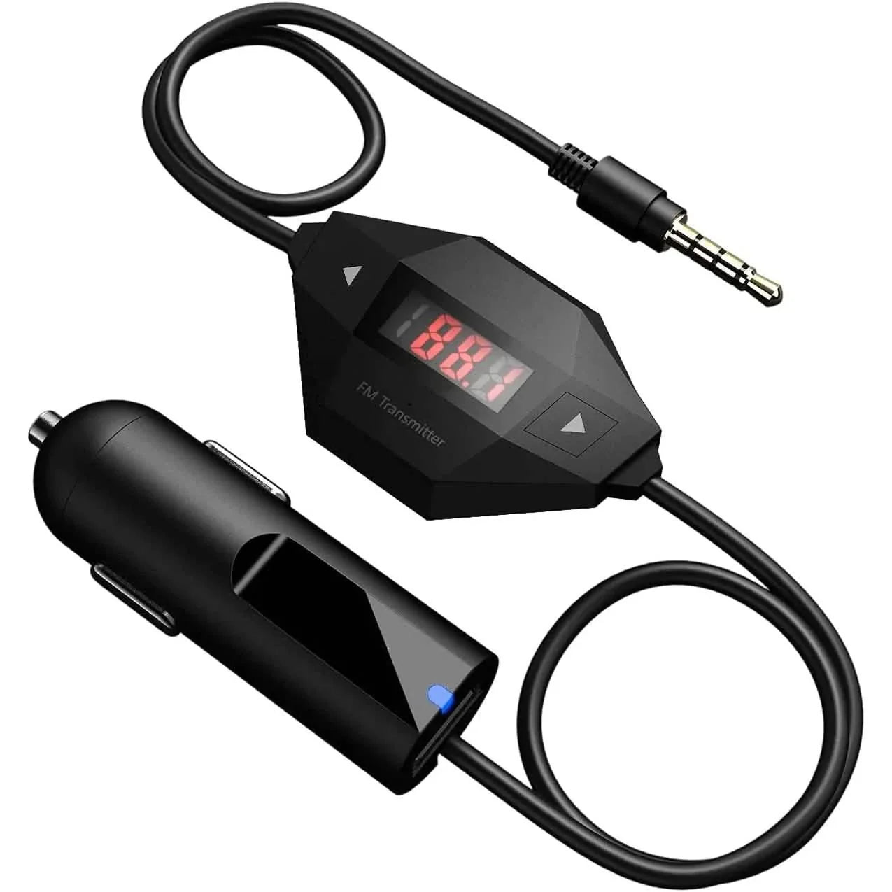 AUKEY FM Transmitter, Radio Adapter Car Kit with USB Car Charger DailySale