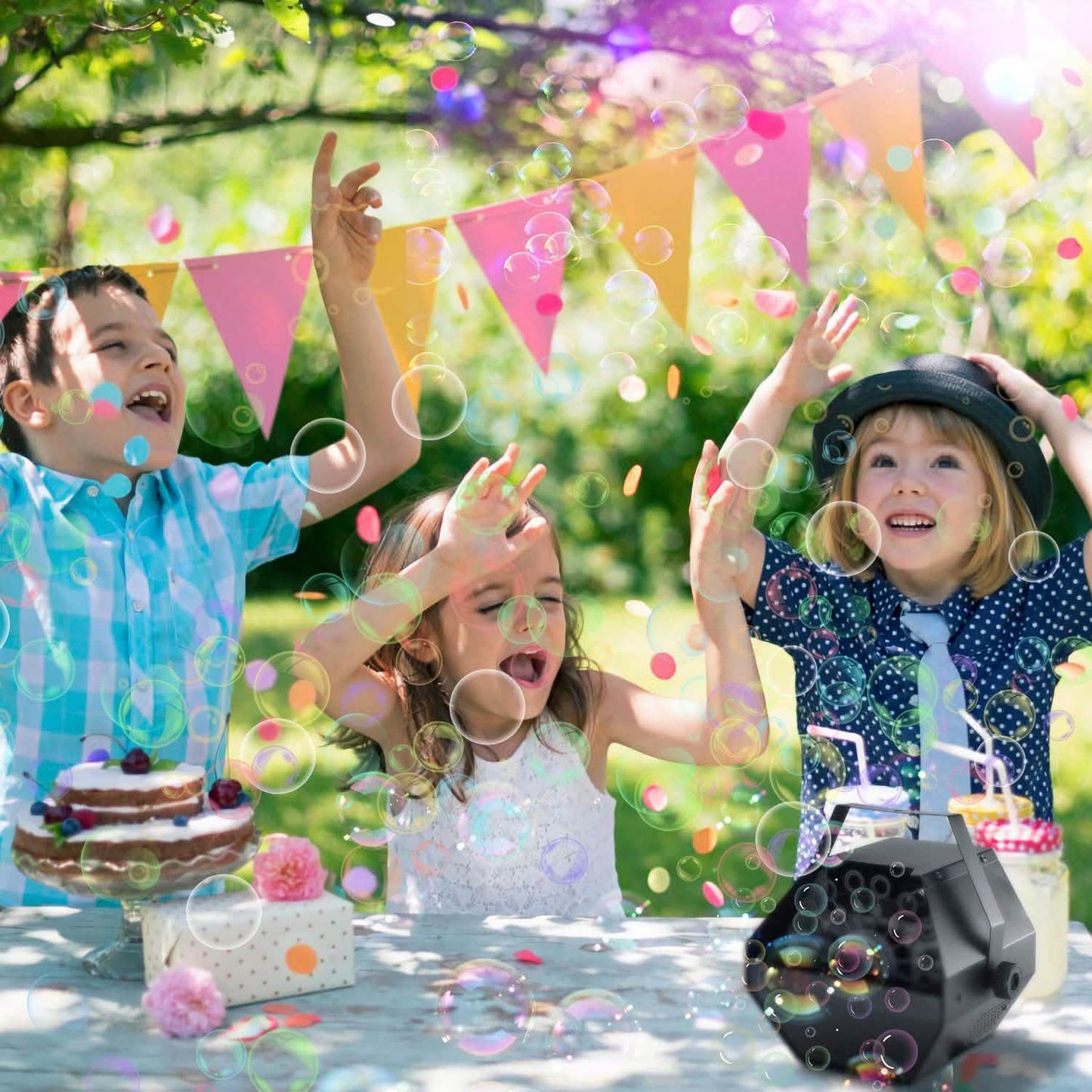 Automatic Bubble Machine 25W DailySale