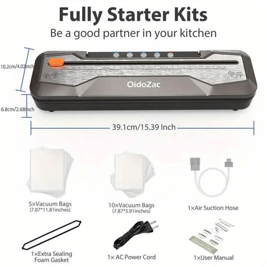 Automatic Food Vacuum Sealer Bag Bundle Machine DailySale