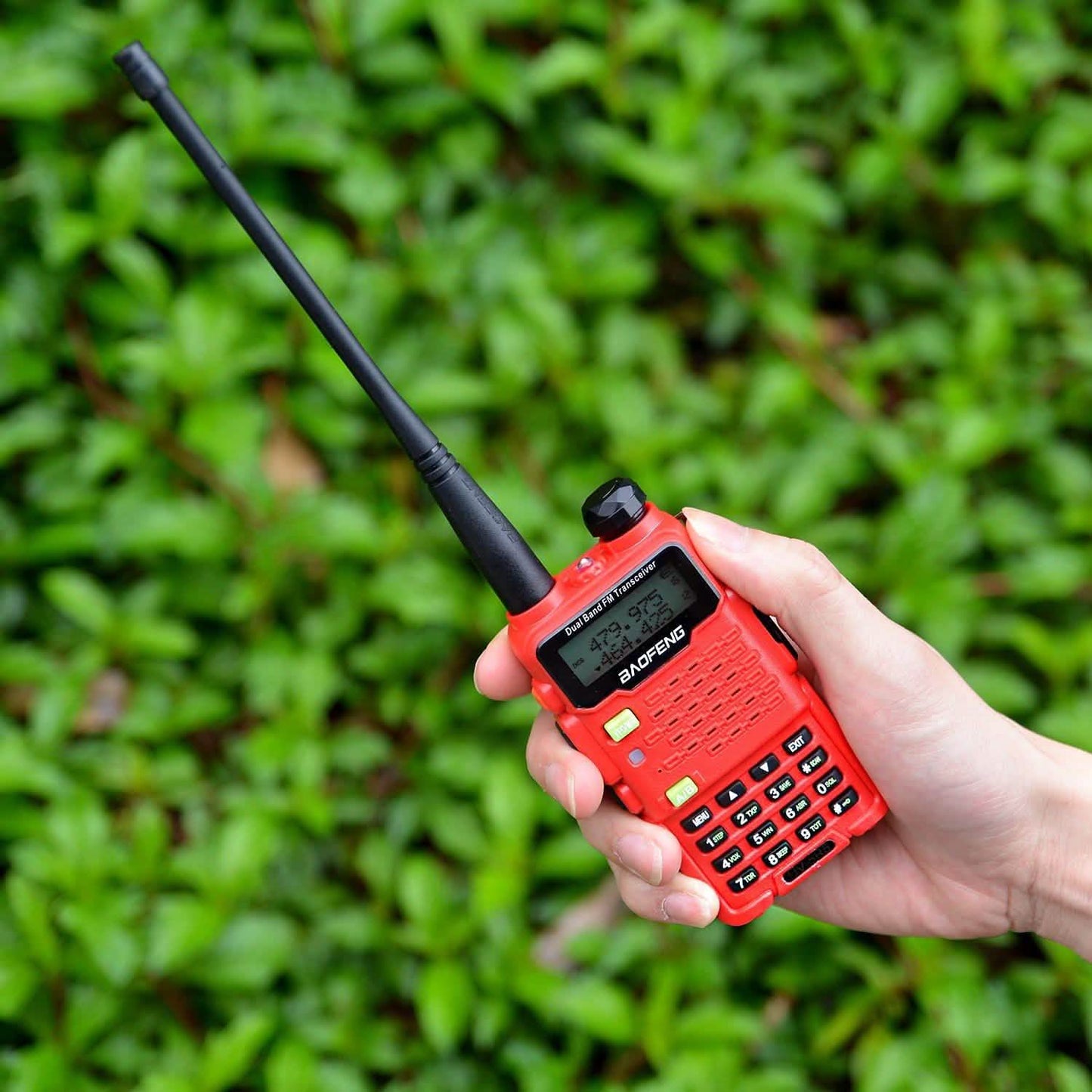BAOFENG UV-5R5 Red Walkie Talkies DailySale