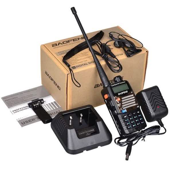 Baofeng UV-5RA V/UHF 136-174/400-520MHz Dual-Band Two-way Radio Walkie Talkies DailySale
