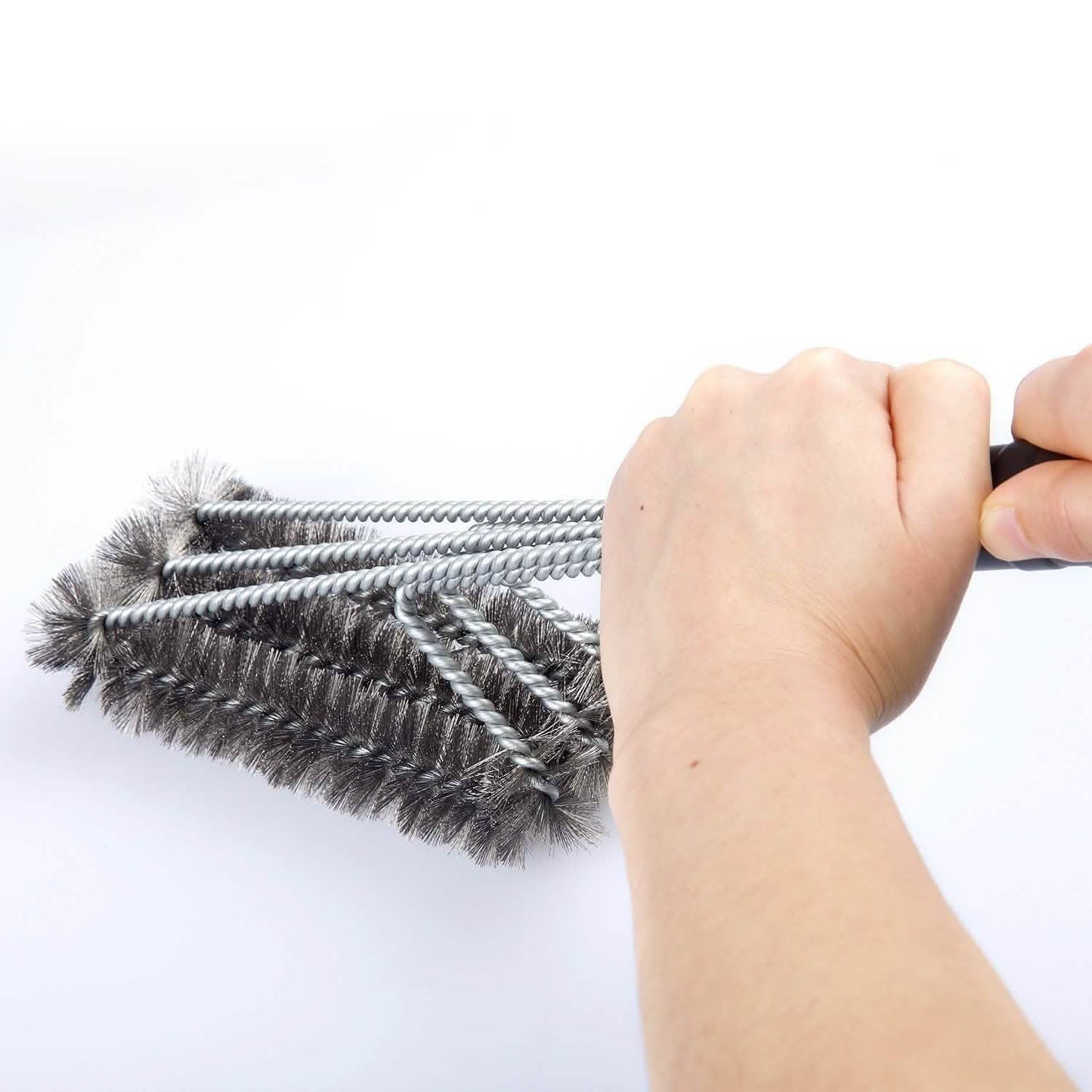 Barbestar 18" 3 in 1 Safe Barbecue Grill Brush Wire Bristles DailySale