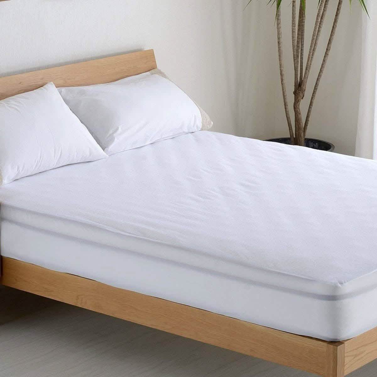 BeautySleep Terry Waterproof Mattress Protector Premium Hypoallergenic Cover DailySale