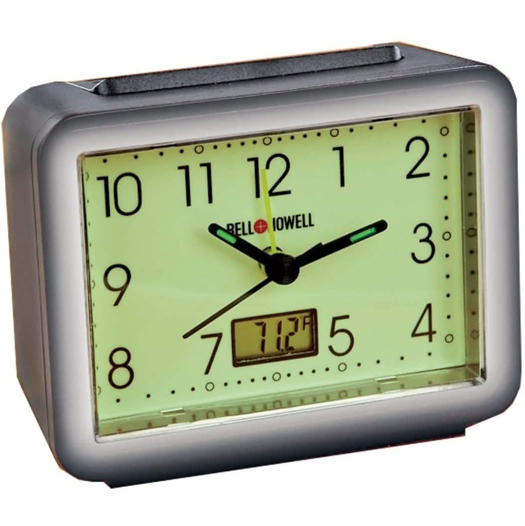 Bell and Howell Glow In The Dark Alarm Clock DailySale