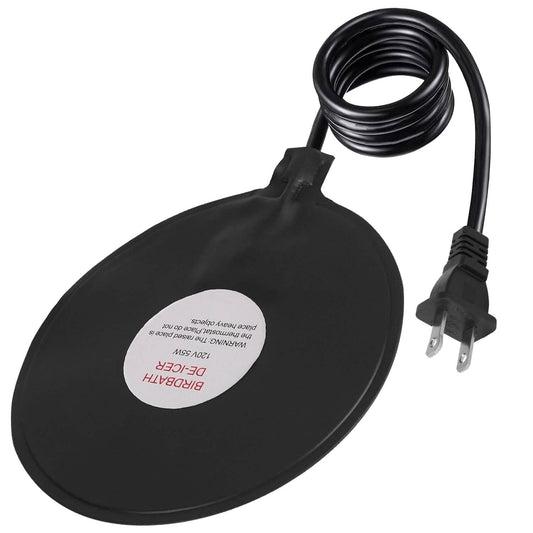 Bird Bath Deicer Outdoor Winter Water Heater Thermostatically Controlled DailySale