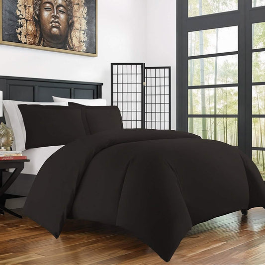 Bamboo Duvet Cover Set - Hypoallergenic - Assorted Sizes and Colors DailySale