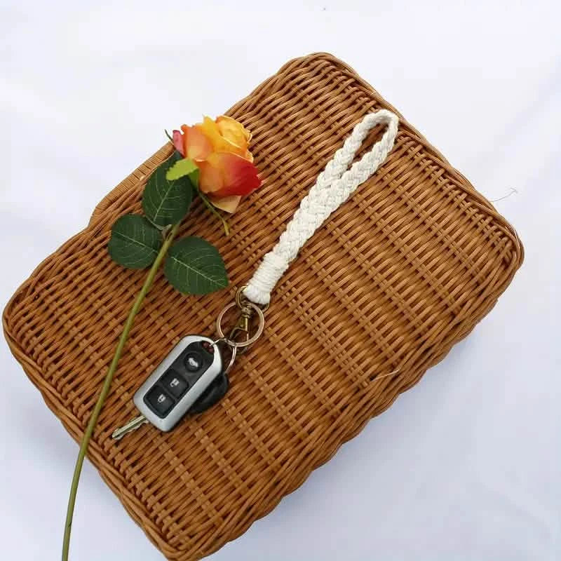 Boho Handmade Wristlet Bracelet Keyring DailySale