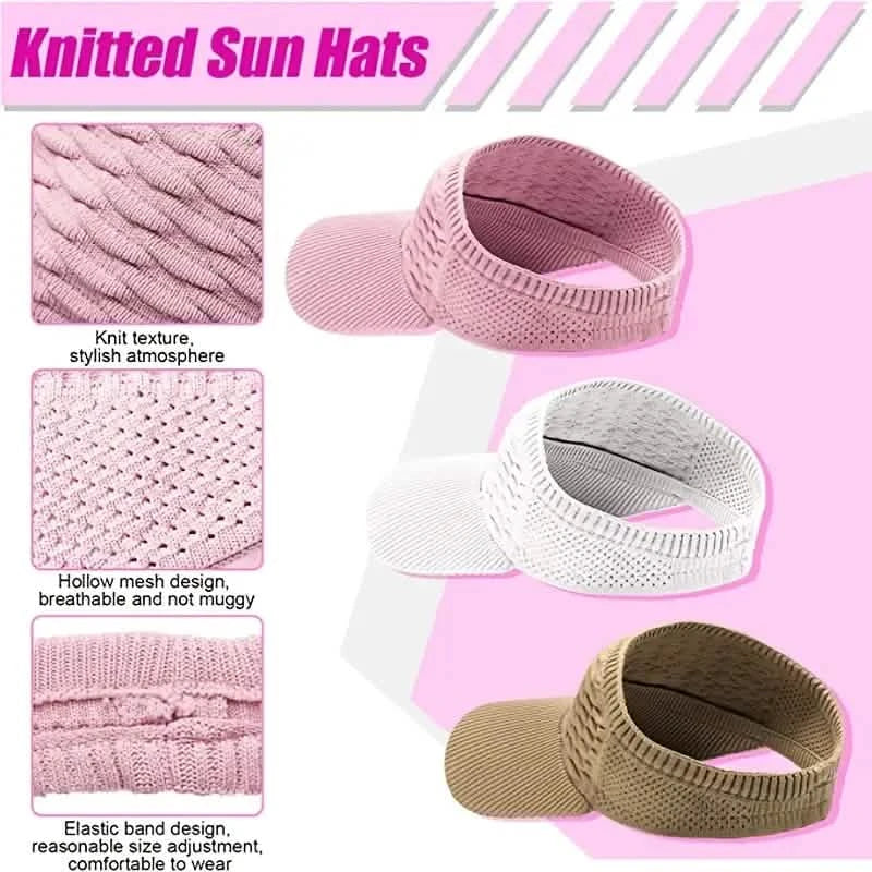 Breathable Sun Visor Cap for Outdoor Sports DailySale