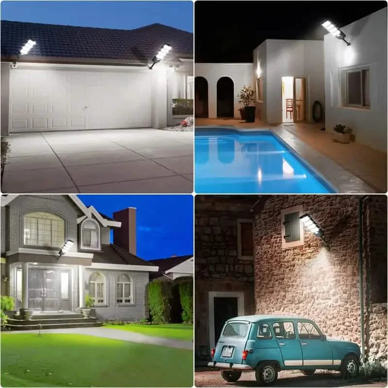 Bright Solar Street Light with Wide Angle Motion Sensor and Remote Control DailySale