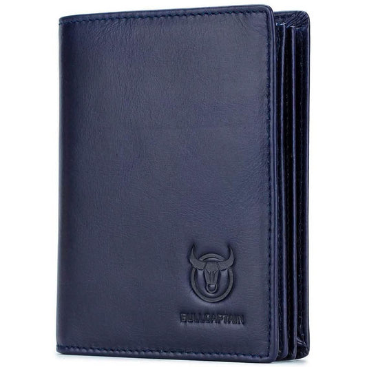 Bullcaptain Large Capacity Genuine Leather Bifold Wallet/Credit Card Holder DailySale
