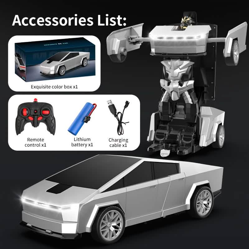 2.4GHz Remote Control Off-Road Car – Robot Transforming, LED Lights DailySale