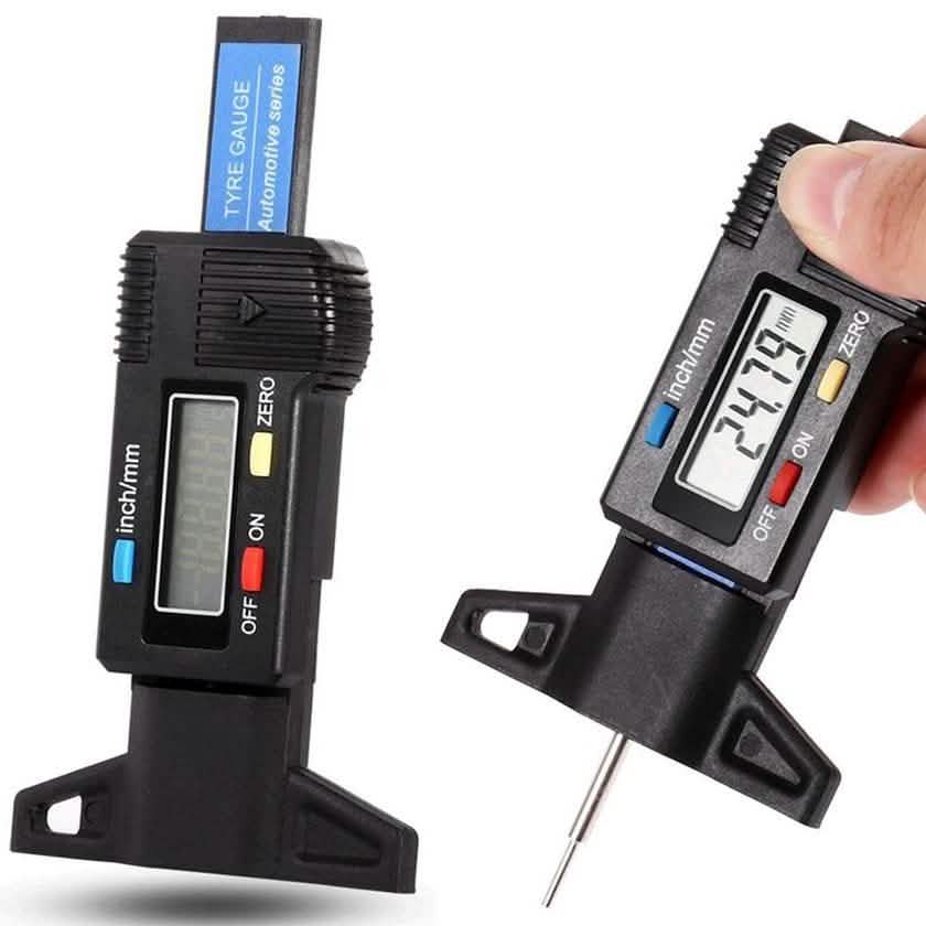 Car Digital Dial Depth Gauge Indicator Measuring Tool Caliper with LCD Display DailySale