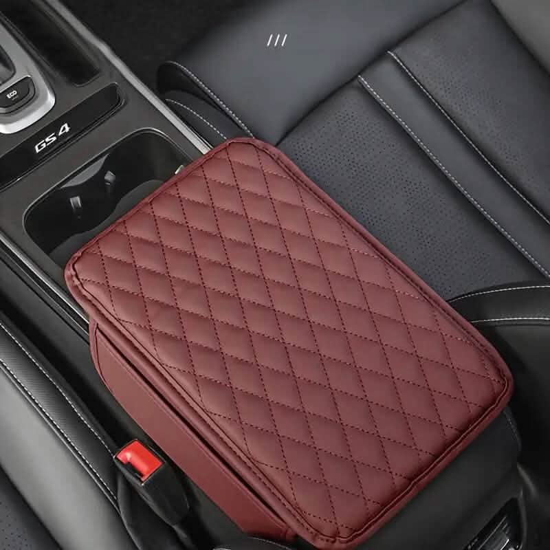 Car Interior Leather Armrest Storage Bag DailySale