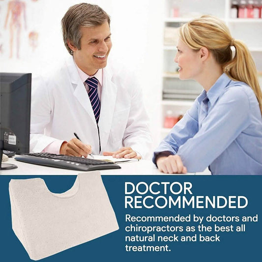 Chiropractic Cervical Traction Neck Wedge Pillow DailySale