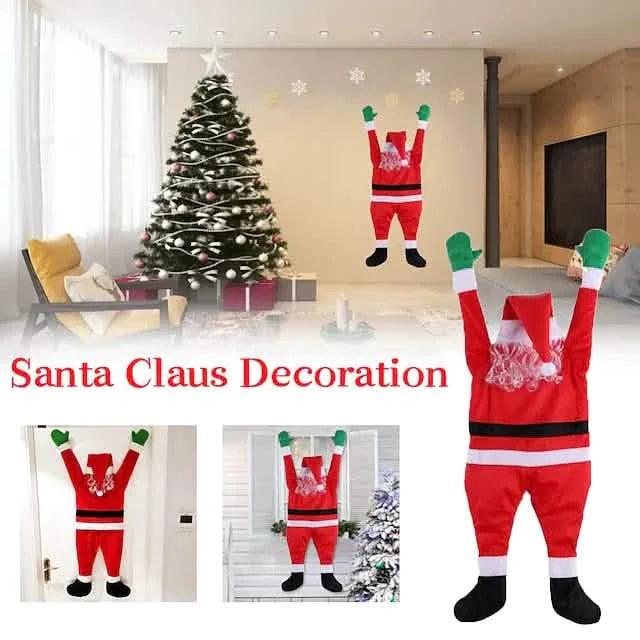 Christmas Climbing Hanging Santa Claus Decor DailySale