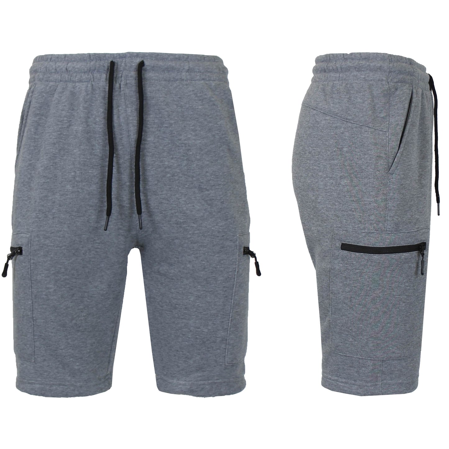 Classic & Cargo Fleece-Lined Jogger Shorts DailySale