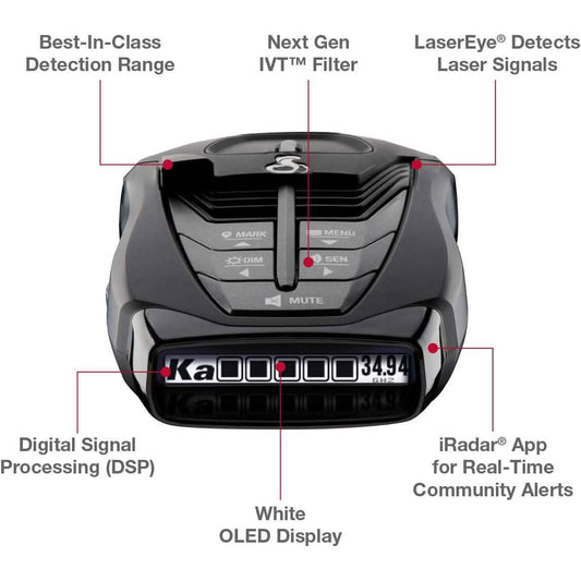 Cobra RAD 480i Laser Radar Detector (Refurbished) DailySale