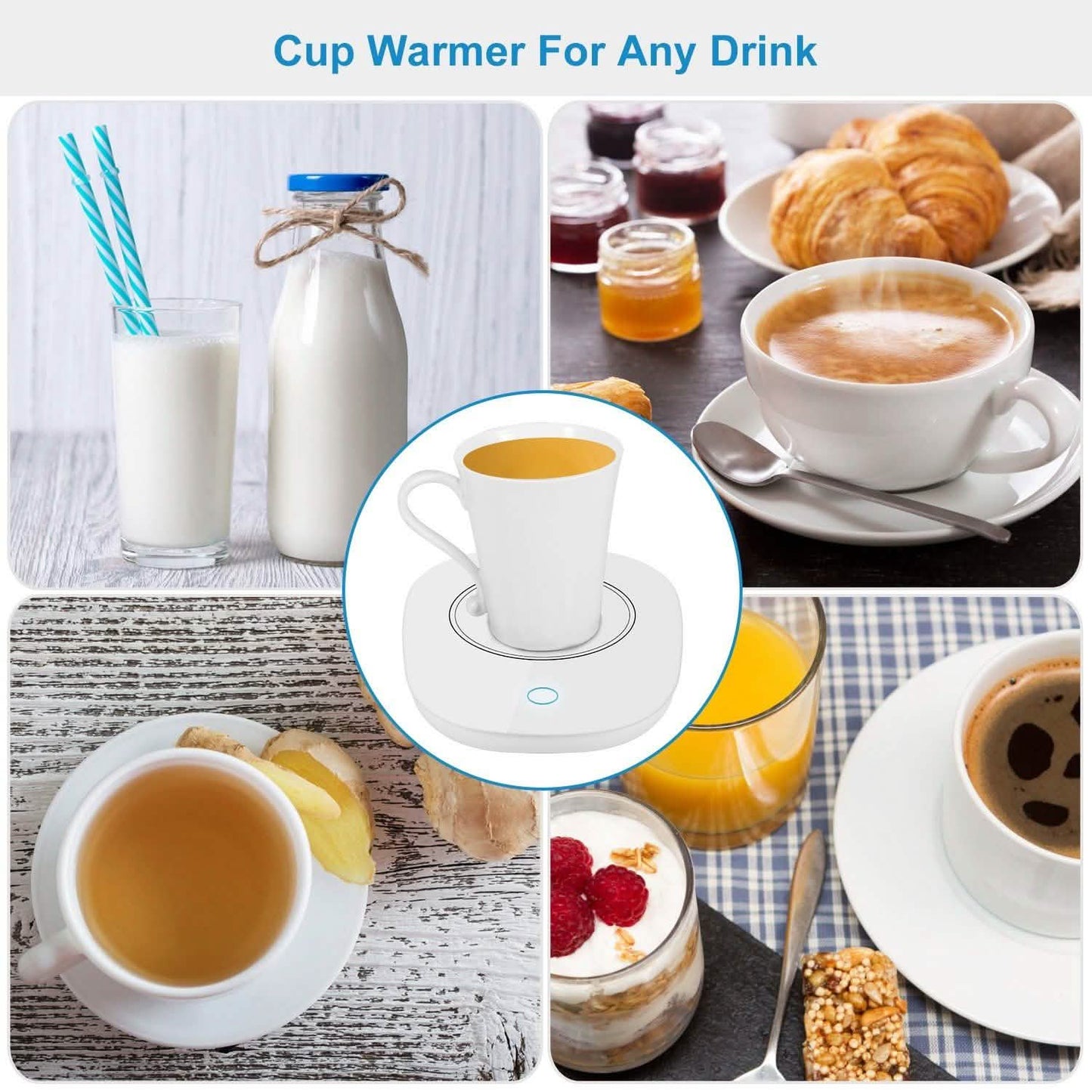 Coffee Mug Warmer Electric Heater Pad DailySale