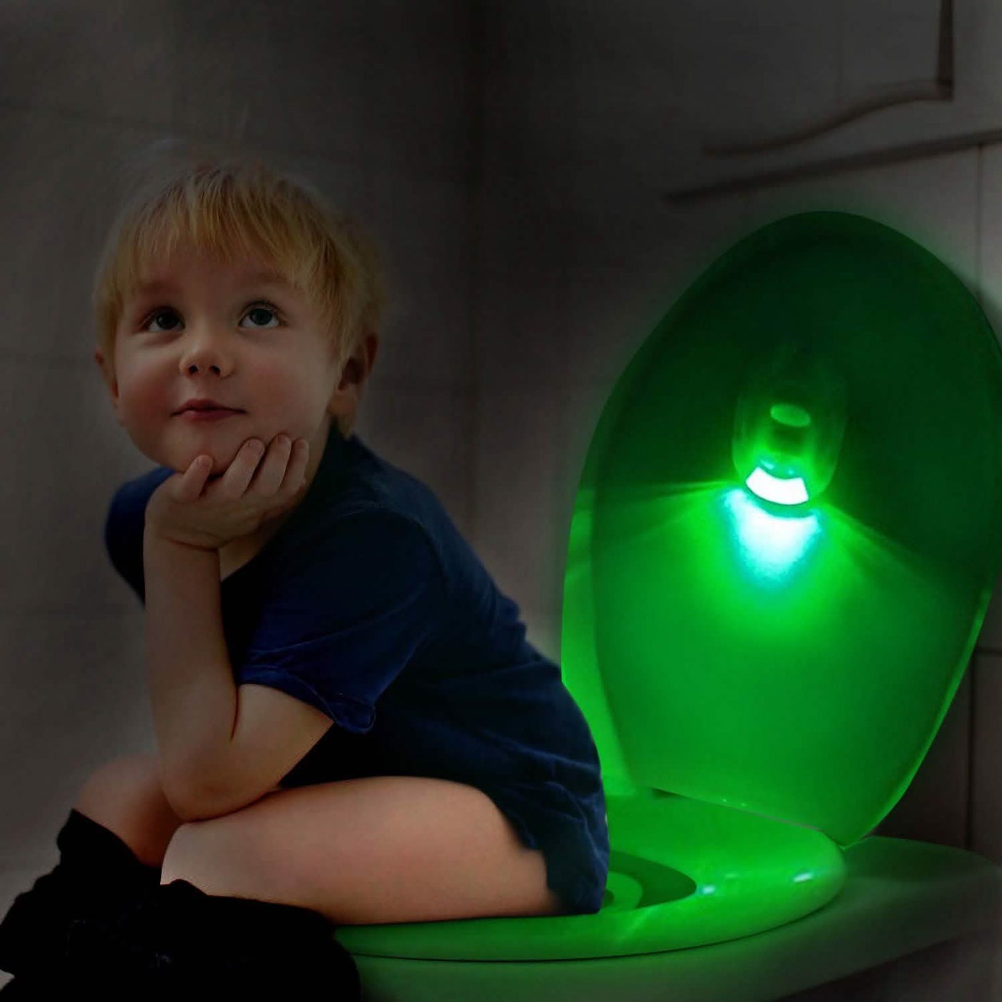Colorful Toilet Bowl Motion Sensor Lights DailySale