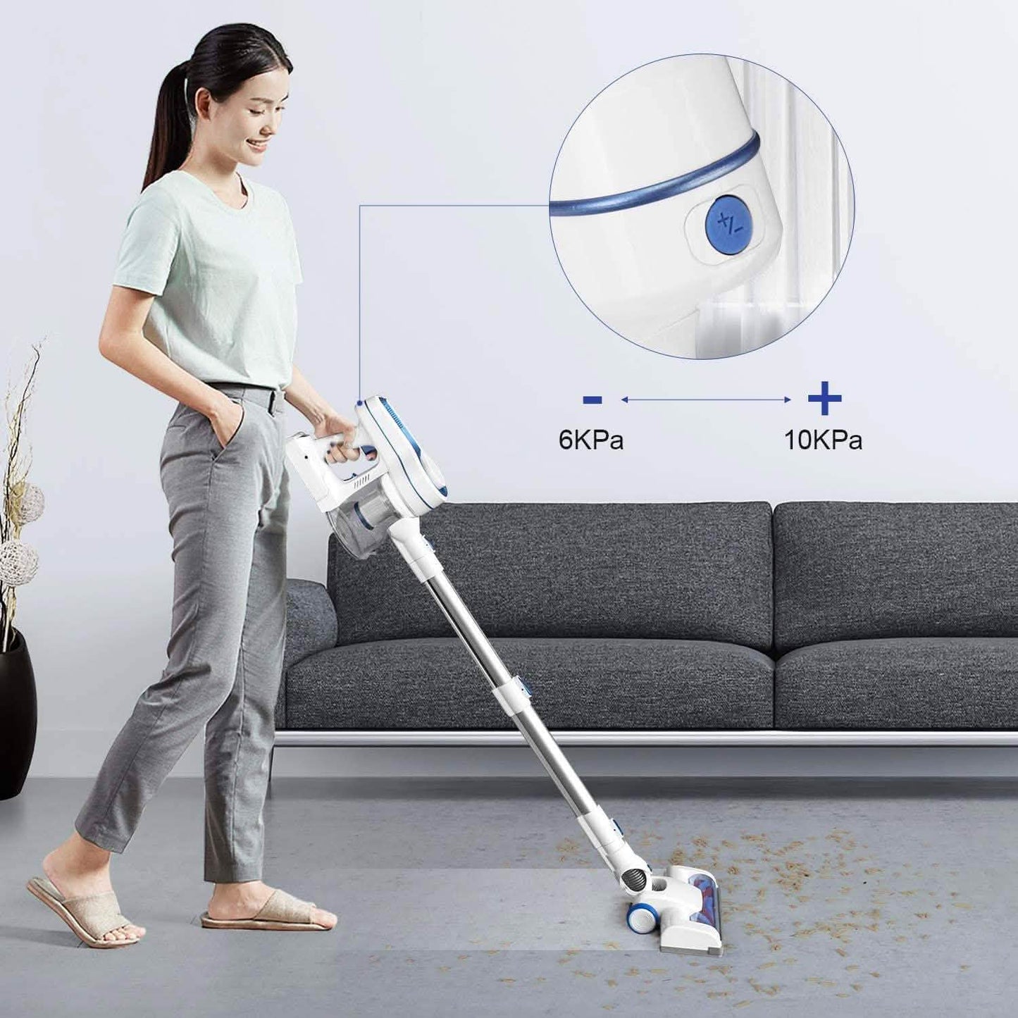 Coolmee Aposen Cordless Vacuum Cleaner DailySale
