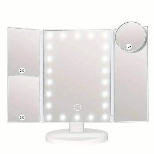 Cosmetic Mirror with Lights and 10X Magnification DailySale