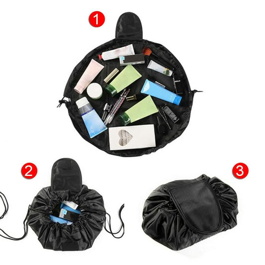 Cosmo Cinch and Go Drawstring Travel Makeup Bag DailySale