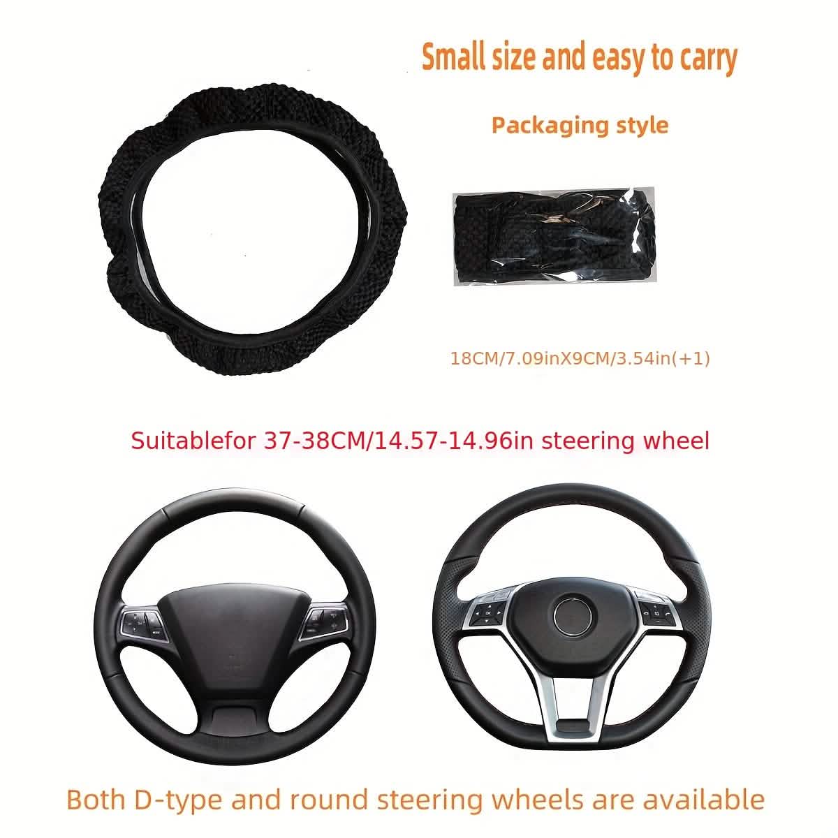 Breathable Comfortable Non-slip Mesh Steering Wheel Cover DailySale