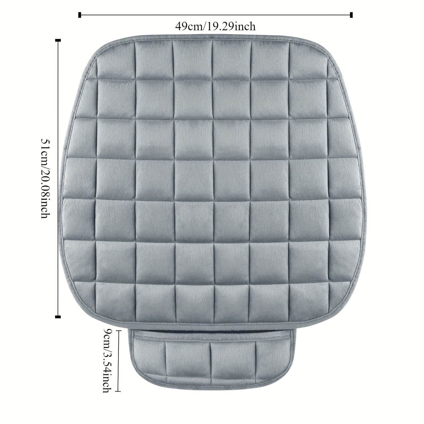 Winter Car Seat Cover – Universal Front Seat Cushion, Anti-Slip, Breathable DailySale