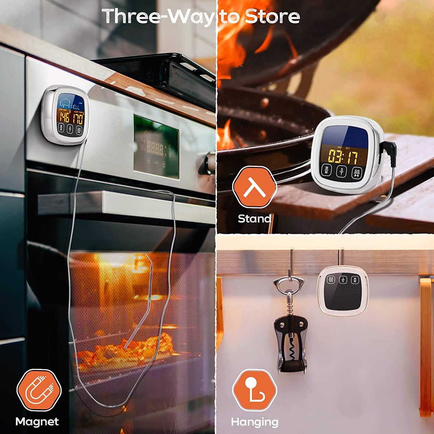 Digital Meat Thermometer for Cooking DailySale