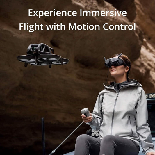 DJI Avata Fly Smart Combo (DJI FPV Goggles V2) - First-Person View Drone UAV Quadcopter with 4K Stabilized Video (Refurbished) DailySale