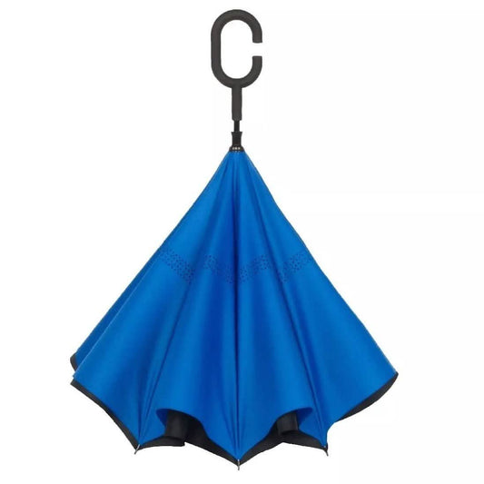 Double-Layer Windproof Reverse-Folding Smart Umbrella with UV Protection DailySale