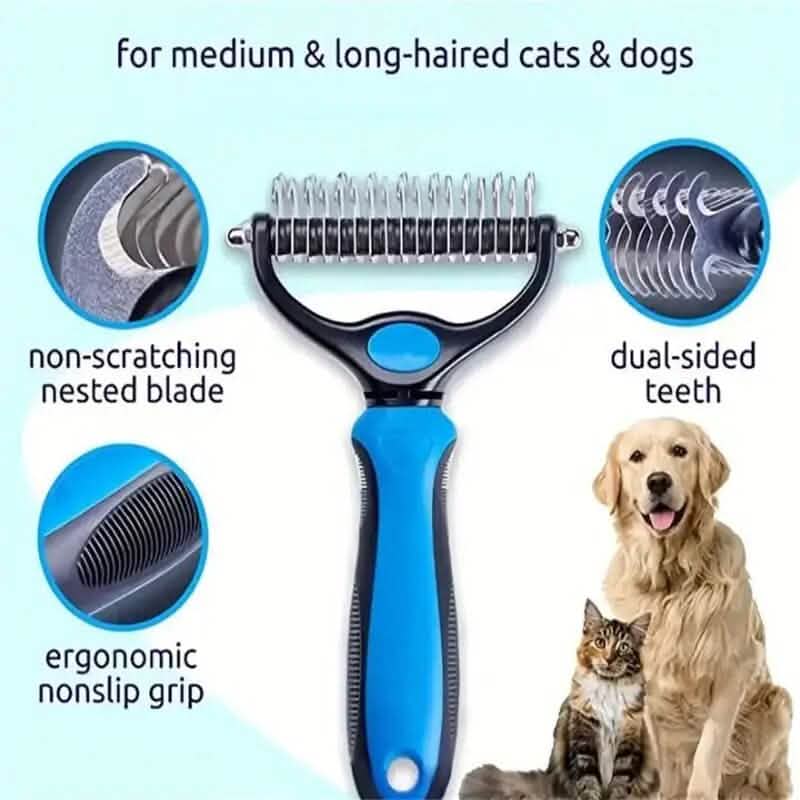 Double Sided Pet Grooming Hair Removal Tool DailySale