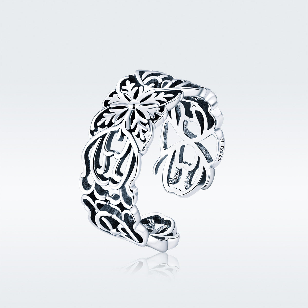 S925 Sterling Silver 0.8cm Width Ring Bids.com