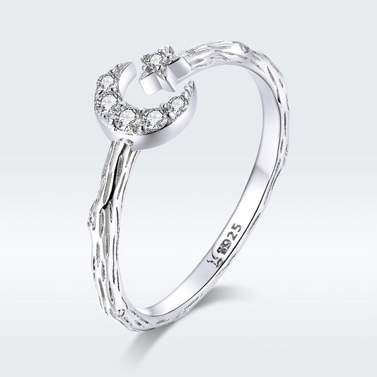 925 Sterling Silver Custom Ring with Pavé Setting CZ Bids.com