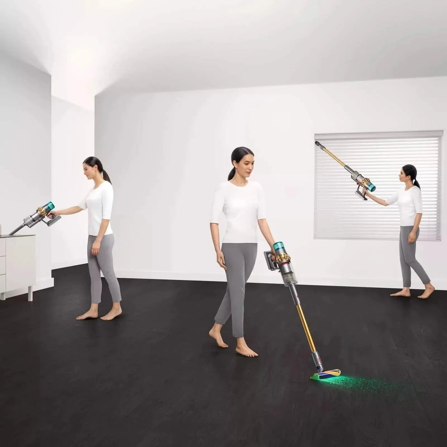Dyson V15 Detect Absolute Stick Vacuum Cleaner HEPA Filtration - Gold (447294-01) DailySale