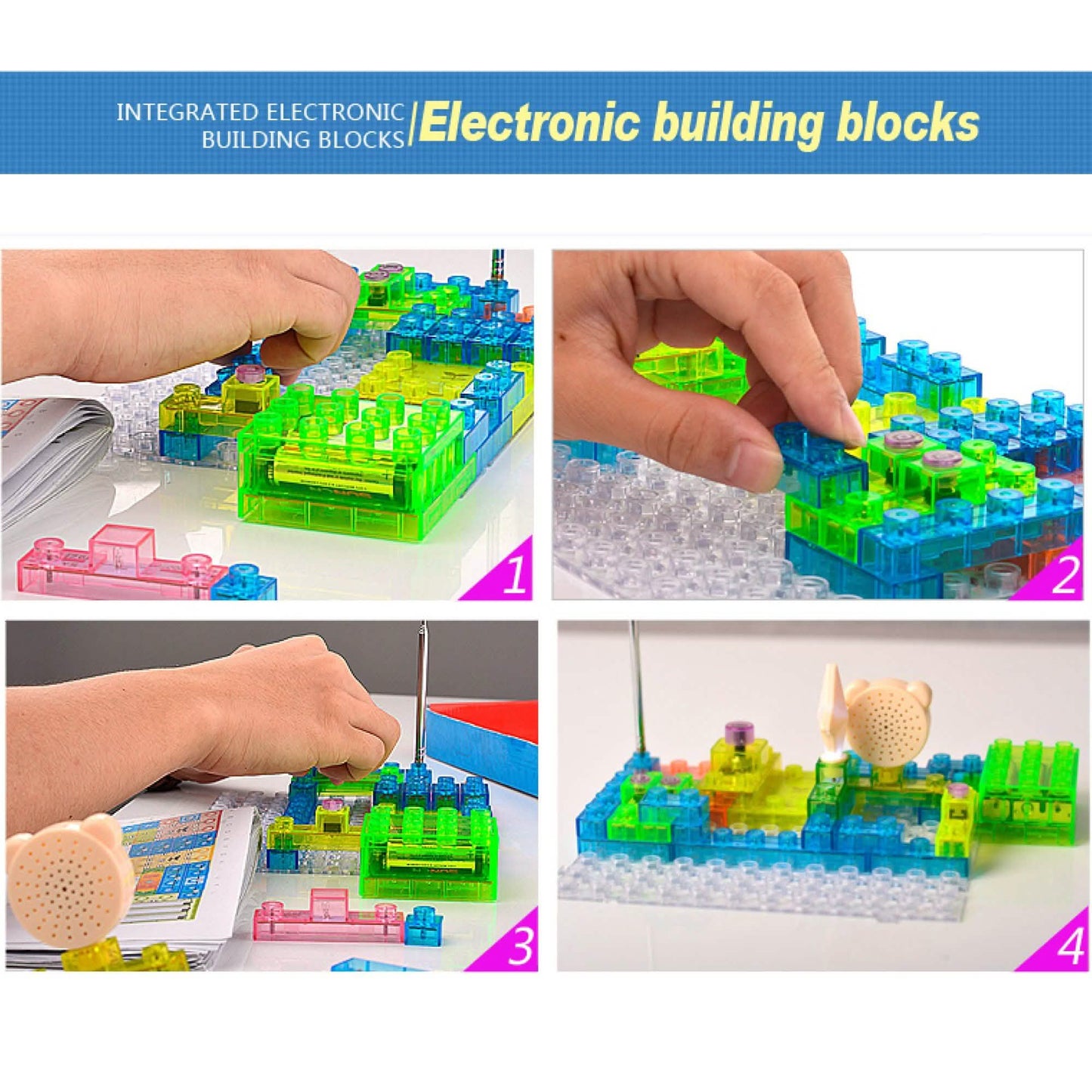 E-Blox STEM Toys Circuit Maker for Kids DailySale