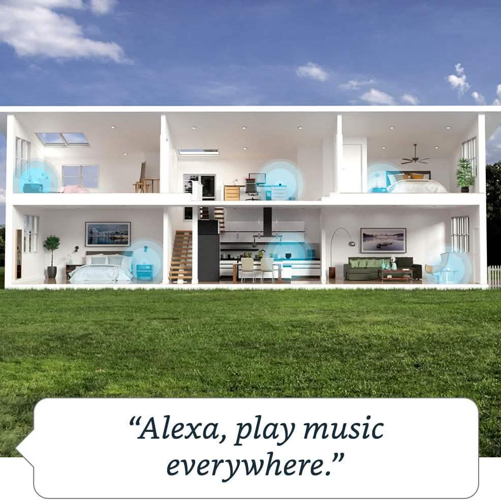 Amazon Echo Dot 4th Gen Smart speaker with clock and Alexa DailySale