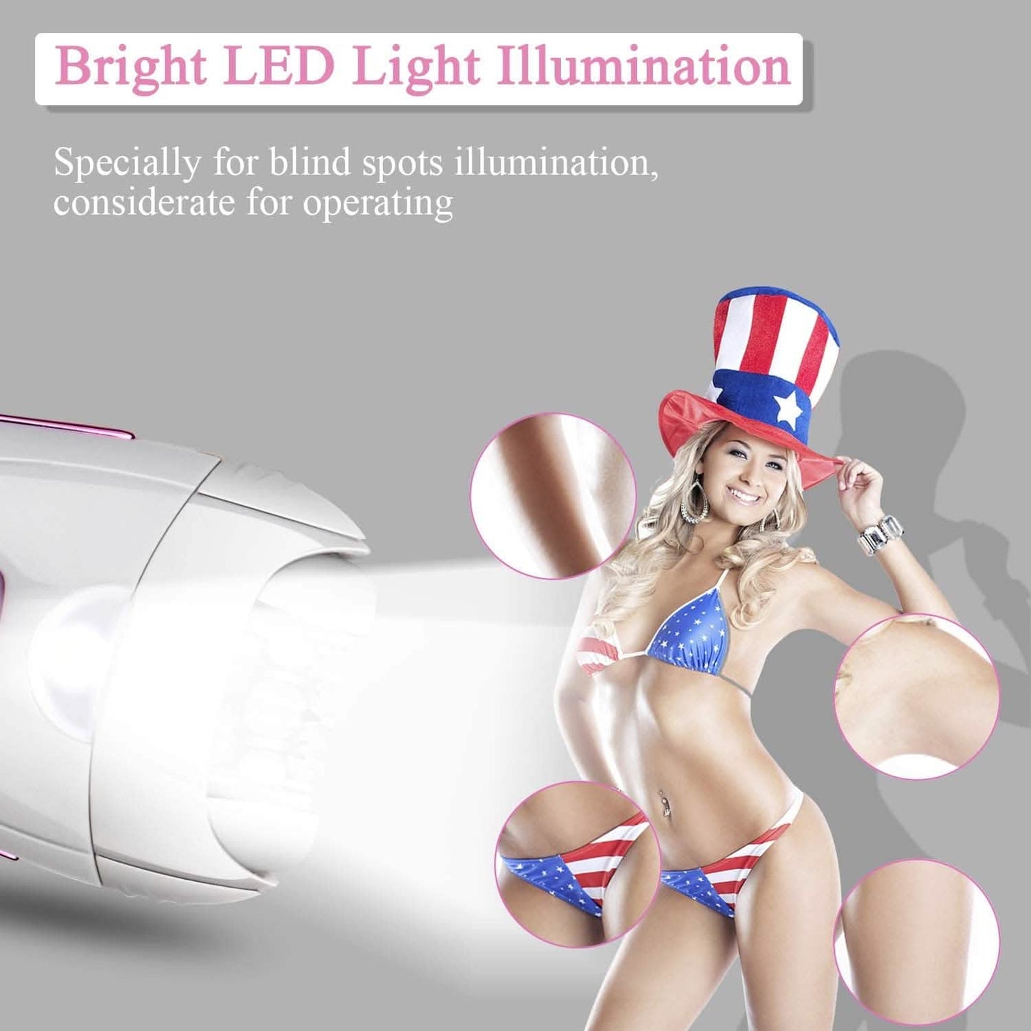 ElectriBrite Facial Hair Removal Epilators DailySale