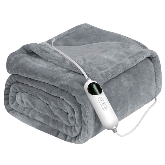 Electric Heated Throw Flannel Heated Blanket DailySale